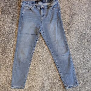 Liverpool Women's Ankle Skinny Blue Jeans